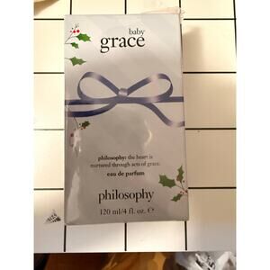 Philosophy BABY GRACE eau de parfum, 4 fl oz.  Discontinued Brand new Sealed